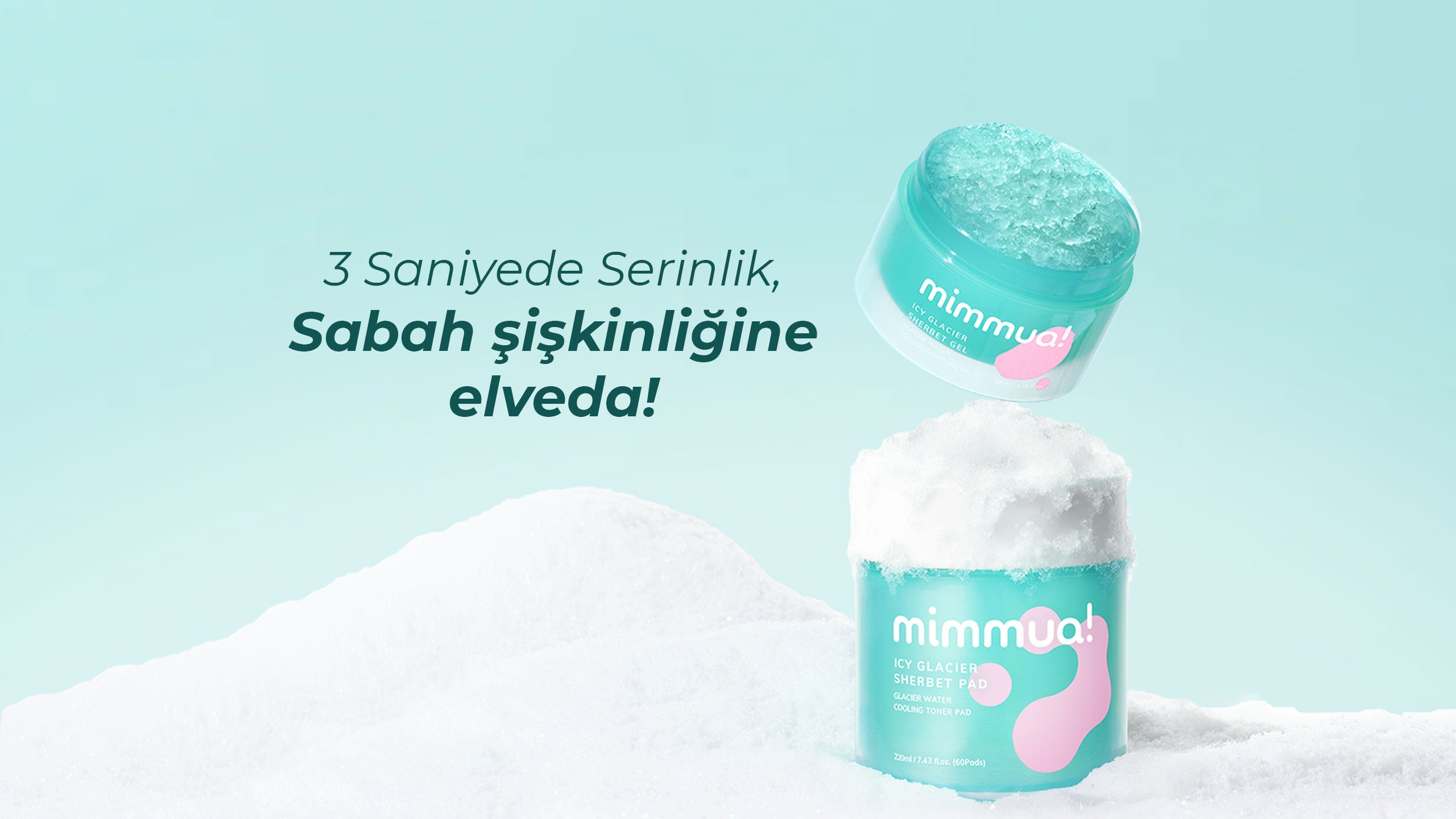 şişkinliği engelleyen serinletici jel krem ve tonik ped